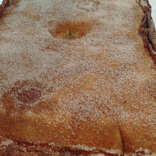 Empanada de compota de manzana