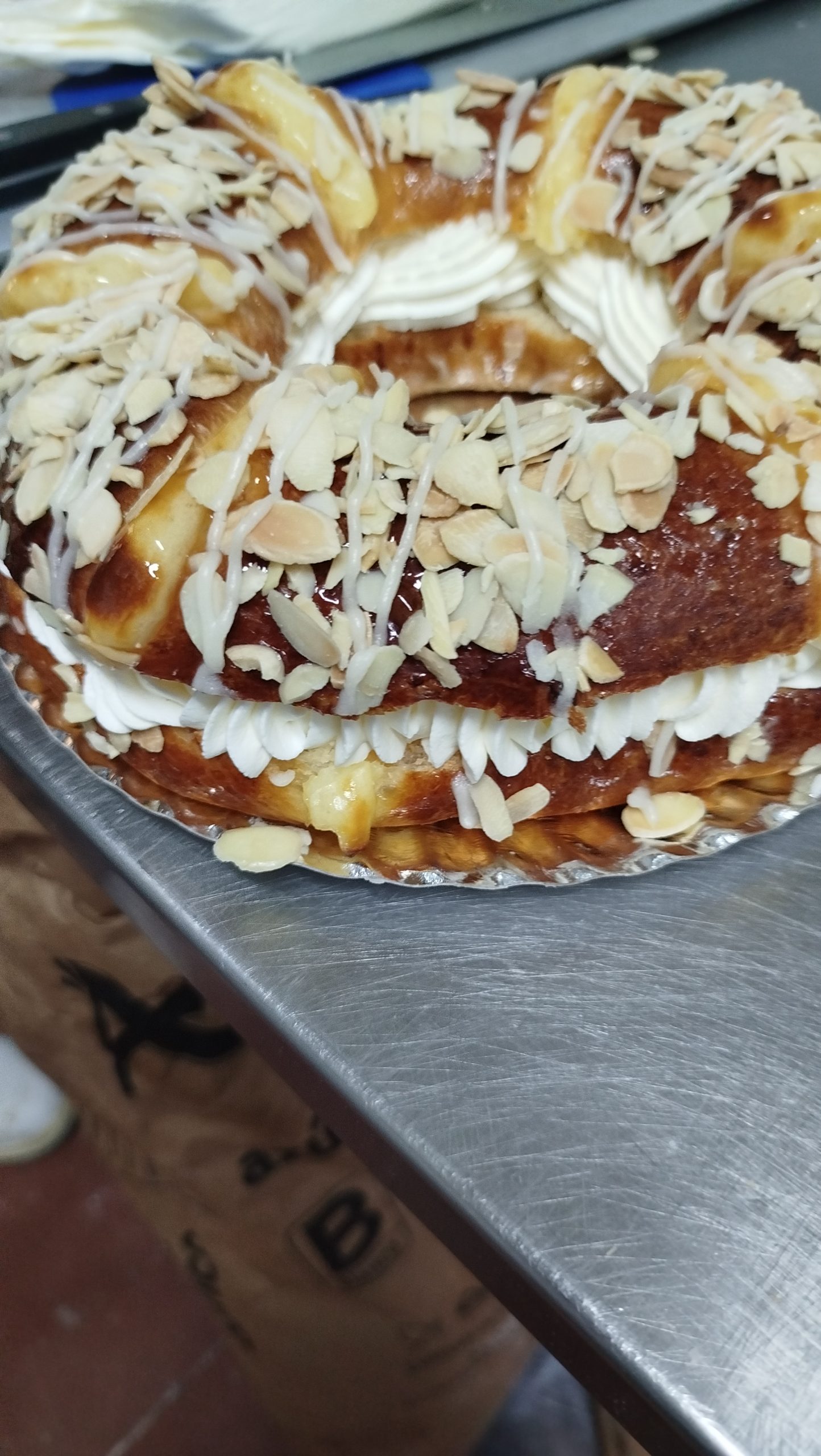 Roscón 3/4 relleno